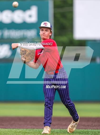 Thumbnail 3 in Burlington Christian Academy vs Freedom Christian Academy (NCISAA 2A - State Championship Game 1) photogallery.
