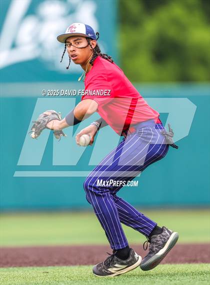 Thumbnail 2 in Burlington Christian Academy vs Freedom Christian Academy (NCISAA 2A - State Championship Game 1) photogallery.