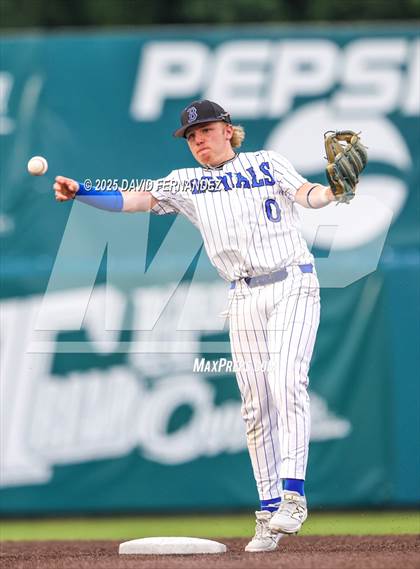 Thumbnail 3 in Burlington Christian Academy vs Freedom Christian Academy (NCISAA 2A - State Championship Game 1) photogallery.
