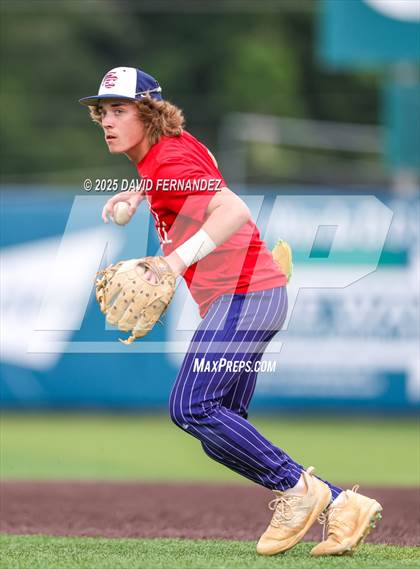 Thumbnail 1 in Burlington Christian Academy vs Freedom Christian Academy (NCISAA 2A - State Championship Game 1) photogallery.