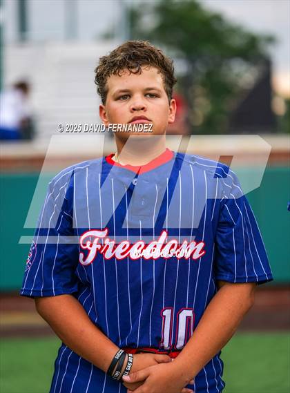 Thumbnail 1 in Burlington Christian Academy vs Freedom Christian Academy (NCISAA 2A - State Championship Game 1) photogallery.