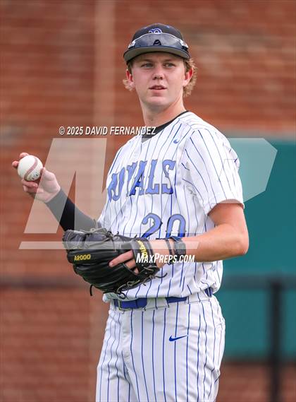 Thumbnail 3 in Burlington Christian Academy vs Freedom Christian Academy (NCISAA 2A - State Championship Game 1) photogallery.