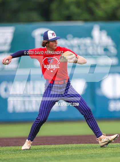 Thumbnail 3 in Burlington Christian Academy vs Freedom Christian Academy (NCISAA 2A - State Championship Game 1) photogallery.
