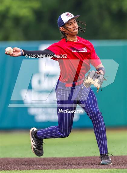Thumbnail 1 in Burlington Christian Academy vs Freedom Christian Academy (NCISAA 2A - State Championship Game 1) photogallery.
