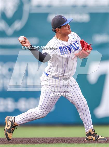 Thumbnail 2 in Burlington Christian Academy vs Freedom Christian Academy (NCISAA 2A - State Championship Game 1) photogallery.