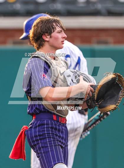Thumbnail 2 in Burlington Christian Academy vs Freedom Christian Academy (NCISAA 2A - State Championship Game 1) photogallery.