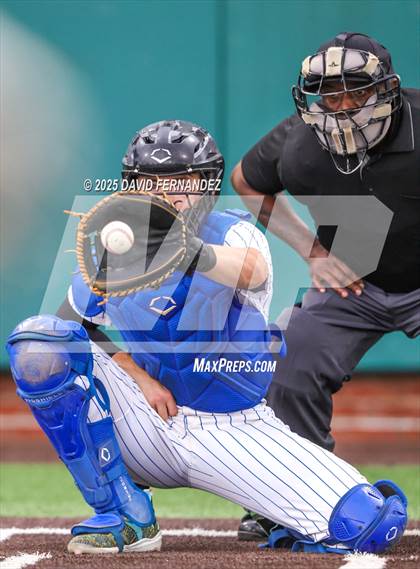 Thumbnail 3 in Burlington Christian Academy vs Freedom Christian Academy (NCISAA 2A - State Championship Game 1) photogallery.