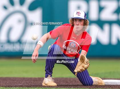 Thumbnail 3 in Burlington Christian Academy vs Freedom Christian Academy (NCISAA 2A - State Championship Game 1) photogallery.