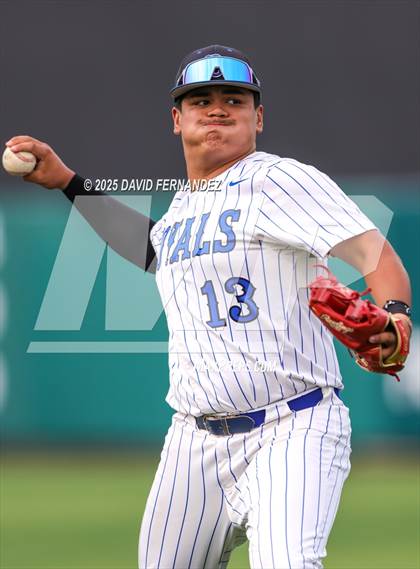 Thumbnail 2 in Burlington Christian Academy vs Freedom Christian Academy (NCISAA 2A - State Championship Game 1) photogallery.