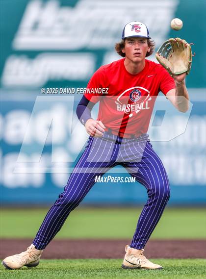 Thumbnail 1 in Burlington Christian Academy vs Freedom Christian Academy (NCISAA 2A - State Championship Game 1) photogallery.
