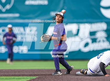 Thumbnail 3 in Burlington Christian Academy vs Freedom Christian Academy (NCISAA 2A - State Championship Game 1) photogallery.