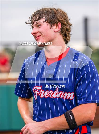 Thumbnail 2 in Burlington Christian Academy vs Freedom Christian Academy (NCISAA 2A - State Championship Game 1) photogallery.