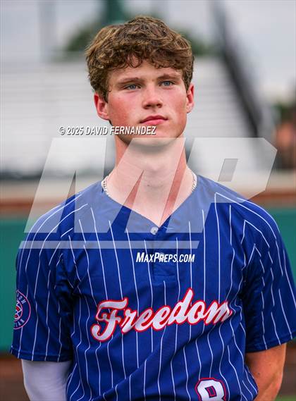 Thumbnail 3 in Burlington Christian Academy vs Freedom Christian Academy (NCISAA 2A - State Championship Game 1) photogallery.