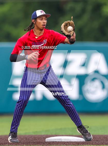 Thumbnail 2 in Burlington Christian Academy vs Freedom Christian Academy (NCISAA 2A - State Championship Game 1) photogallery.