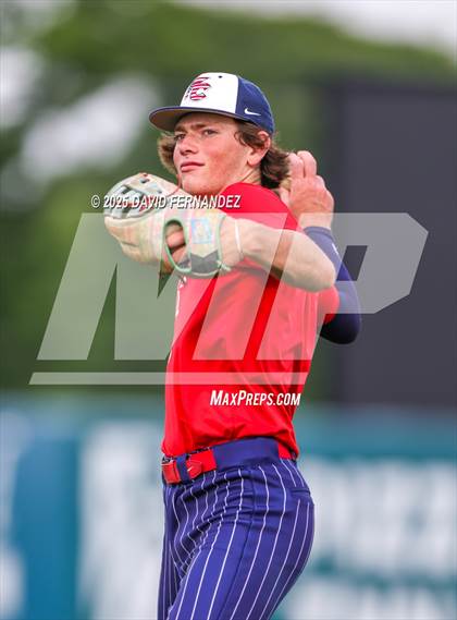 Thumbnail 2 in Burlington Christian Academy vs Freedom Christian Academy (NCISAA 2A - State Championship Game 1) photogallery.