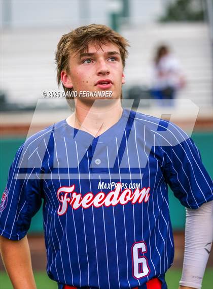 Thumbnail 2 in Burlington Christian Academy vs Freedom Christian Academy (NCISAA 2A - State Championship Game 1) photogallery.