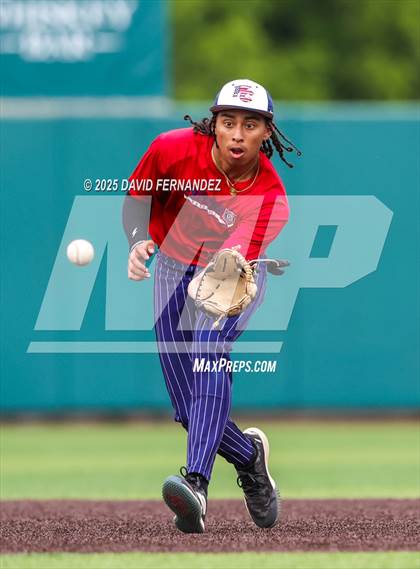 Thumbnail 2 in Burlington Christian Academy vs Freedom Christian Academy (NCISAA 2A - State Championship Game 1) photogallery.
