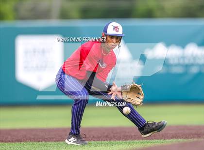 Thumbnail 2 in Burlington Christian Academy vs Freedom Christian Academy (NCISAA 2A - State Championship Game 1) photogallery.
