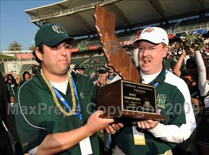 Thumbnail 1 in Cardinal Newman vs. St. Bonaventure (CIF State D3 Final) photogallery.