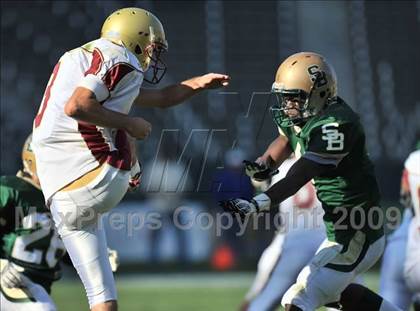 Thumbnail 3 in Cardinal Newman vs. St. Bonaventure (CIF State D3 Final) photogallery.