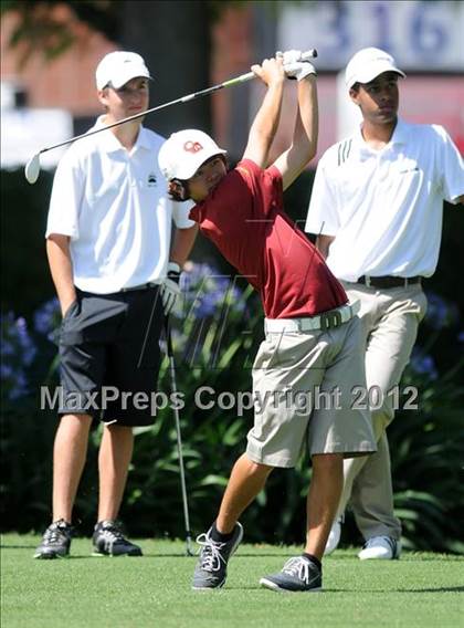 Thumbnail 2 in CIF State Boys Golf Championships photogallery.