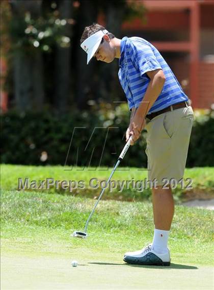 Thumbnail 1 in CIF State Boys Golf Championships photogallery.