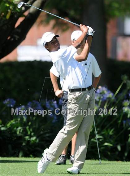 Thumbnail 2 in CIF State Boys Golf Championships photogallery.