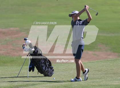 Thumbnail 1 in St. Marys & Willow Canyon @ Desert Edge Varsity Boys Golf photogallery.