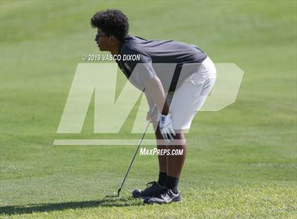 Thumbnail 1 in St. Marys & Willow Canyon @ Desert Edge Varsity Boys Golf photogallery.