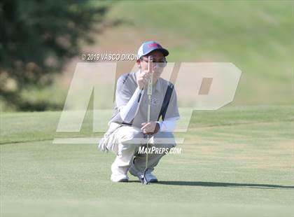Thumbnail 2 in St. Marys & Willow Canyon @ Desert Edge Varsity Boys Golf photogallery.
