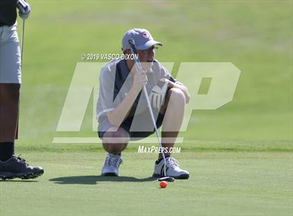 Thumbnail 3 in St. Marys & Willow Canyon @ Desert Edge Varsity Boys Golf photogallery.
