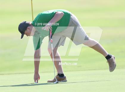 Thumbnail 3 in St. Marys & Willow Canyon @ Desert Edge Varsity Boys Golf photogallery.