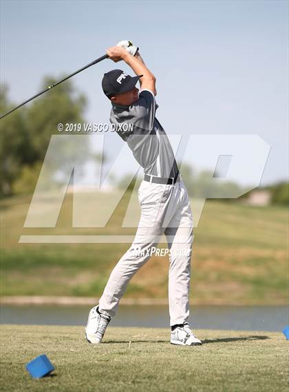 Thumbnail 2 in St. Marys & Willow Canyon @ Desert Edge Varsity Boys Golf photogallery.