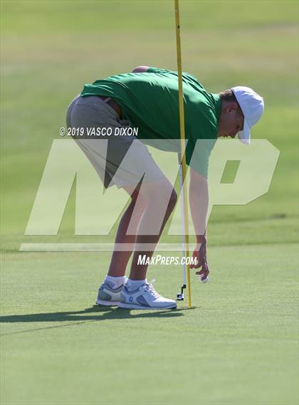 Thumbnail 2 in St. Marys & Willow Canyon @ Desert Edge Varsity Boys Golf photogallery.