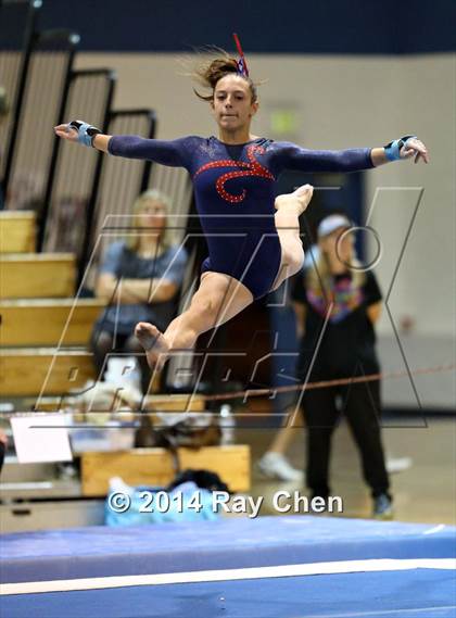 Thumbnail 3 in CHSAA Gymnastics Individual Championships photogallery.