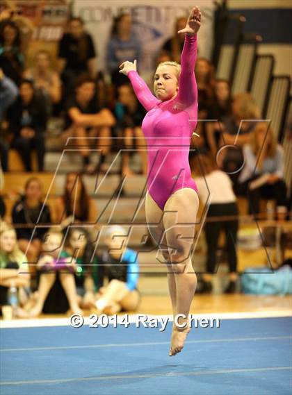 Thumbnail 3 in CHSAA Gymnastics Individual Championships photogallery.