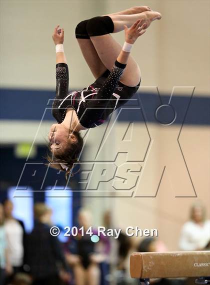 Thumbnail 2 in CHSAA Gymnastics Individual Championships photogallery.