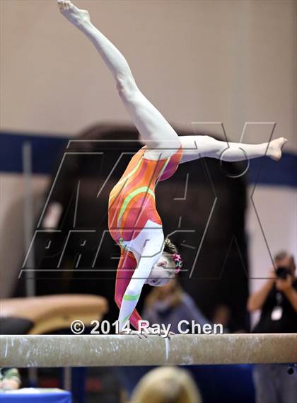 Thumbnail 3 in CHSAA Gymnastics Individual Championships photogallery.