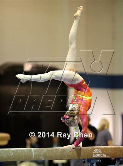 Thumbnail 3 in CHSAA Gymnastics Individual Championships photogallery.