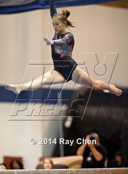 Thumbnail 1 in CHSAA Gymnastics Individual Championships photogallery.
