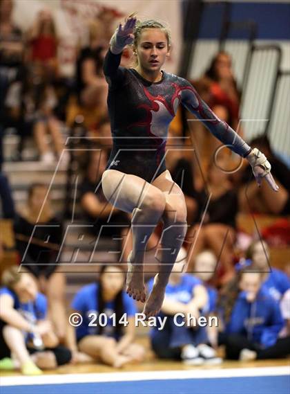 Thumbnail 2 in CHSAA Gymnastics Individual Championships photogallery.