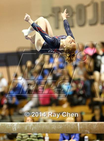 Thumbnail 3 in CHSAA Gymnastics Individual Championships photogallery.