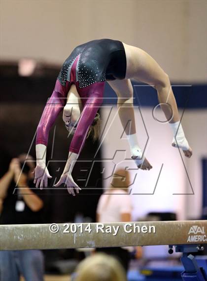 Thumbnail 2 in CHSAA Gymnastics Individual Championships photogallery.