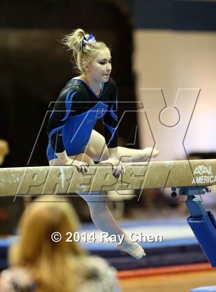 Thumbnail 3 in CHSAA Gymnastics Individual Championships photogallery.