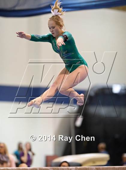 Thumbnail 2 in CHSAA Gymnastics Individual Championships photogallery.