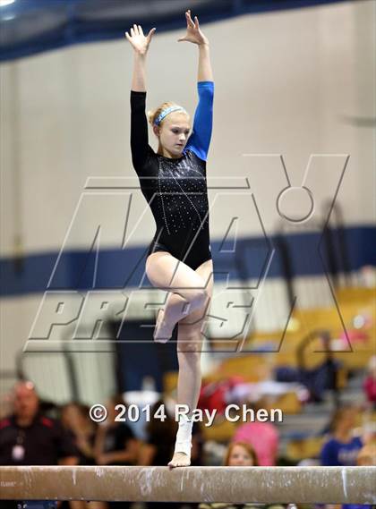 Thumbnail 1 in CHSAA Gymnastics Individual Championships photogallery.