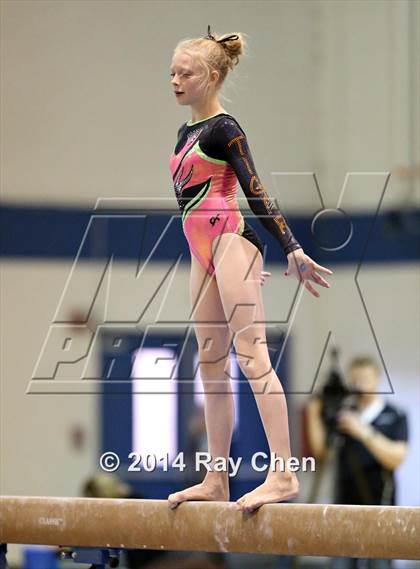 Thumbnail 2 in CHSAA Gymnastics Individual Championships photogallery.