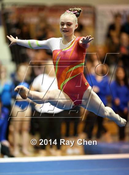 Thumbnail 3 in CHSAA Gymnastics Individual Championships photogallery.