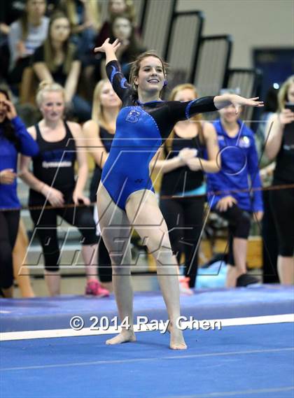 Thumbnail 1 in CHSAA Gymnastics Individual Championships photogallery.