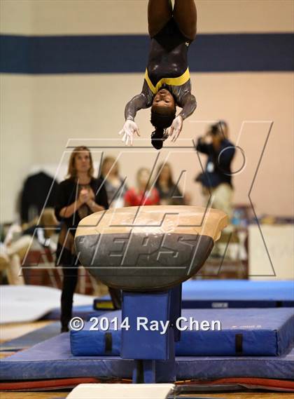 Thumbnail 3 in CHSAA Gymnastics Individual Championships photogallery.